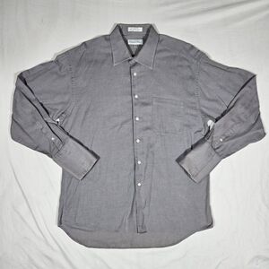 Dior Men's Charcoal Dress Shirt